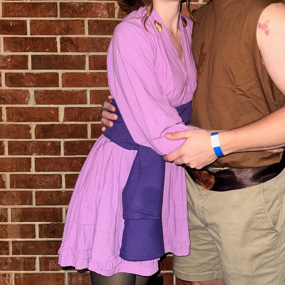 Free People Purple Mini Dress - Picture 1 of 2